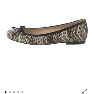 Chic Black and Cream Stuart Weitzman Loafers